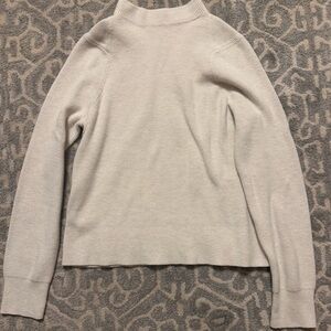 Lululemon Athletica Cream mock turtleneck Sweater